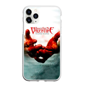 Чехол для iPhone 11 Pro матовый с принтом Temper Temper - Bullet For My Valentine в городе Новоалтайск, Силикон |  | Тематика изображения на принте: bullet for my valentine | jeff killed john | matthew tuck | michael paget | булет фор май валентайн | джефф убил джона | майкл пэджет | метал | музыка | мэтт | мэттью так | пуля для моей возлюбленной | рок группа