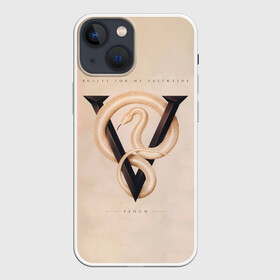 Чехол для iPhone 13 mini с принтом Venom   Bullet For My Valentine в городе Новоалтайск,  |  | bullet for my valentine | jeff killed john | matthew tuck | michael paget | булет фор май валентайн | джефф убил джона | майкл пэджет | метал | музыка | мэтт | мэттью так | пуля для моей возлюбленной | рок группа
