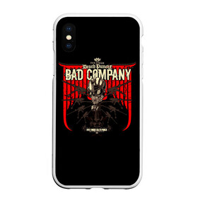 Чехол для iPhone XS Max матовый с принтом BAD COMPANY - Five Finger Death Punch в городе Новоалтайск, Силикон | Область печати: задняя сторона чехла, без боковых панелей | 5fdp | 5фдп | ffdp | five finger death punch | ivan lewis greening | ivan moody | айвен льюис грининг | метал группа | рок группа | файв фингер дед панч | ффдп