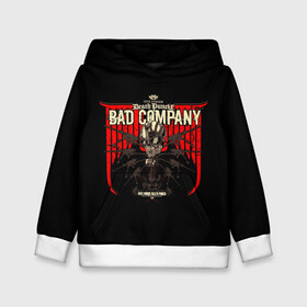 Детская толстовка 3D с принтом BAD COMPANY - Five Finger Death Punch в городе Новоалтайск, 100% полиэстер | двухслойный капюшон со шнурком для регулировки, мягкие манжеты на рукавах и по низу толстовки, спереди карман-кенгуру с мягким внутренним слоем | 5fdp | 5фдп | ffdp | five finger death punch | ivan lewis greening | ivan moody | айвен льюис грининг | метал группа | рок группа | файв фингер дед панч | ффдп
