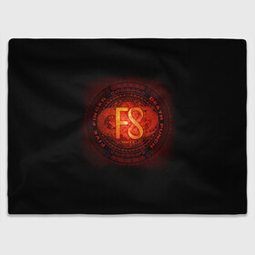 Плед 3D с принтом F8 - Five Finger Death Punch в городе Новоалтайск, 100% полиэстер | закругленные углы, все края обработаны. Ткань не мнется и не растягивается | 5fdp | 5фдп | ffdp | five finger death punch | ivan lewis greening | ivan moody | айвен льюис грининг | метал группа | рок группа | файв фингер дед панч | ффдп