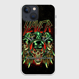 Чехол для iPhone 13 mini с принтом Slayer в городе Новоалтайск,  |  | metal | slayer | группы | метал | музыка | рок | трэш метал