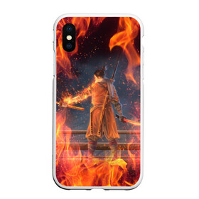 Чехол для iPhone XS Max матовый с принтом Warrior | Sekiro shadows die twice (Z) в городе Новоалтайск, Силикон | Область печати: задняя сторона чехла, без боковых панелей | sekiro shadows die twice | warrior | воин | дзу дай то вайсу | миядзаки | самурай | сэкиро сядо | тени умирают дважды