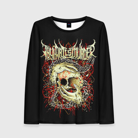 Женский лонгслив 3D с принтом Thy Art Is Murder в городе Новоалтайск, 100% полиэстер | длинные рукава, круглый вырез горловины, полуприлегающий силуэт | death metal | deathcore | thy art is murder | группы | дэткор | метал | музыка | рок