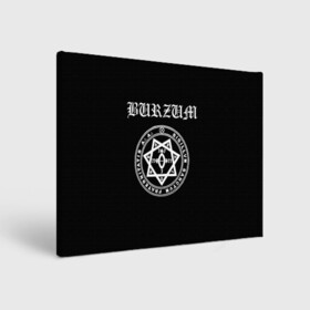 Холст прямоугольный с принтом Burzum в городе Новоалтайск, 100% ПВХ |  | black metal | burzum | hard rock | metal | rock | varg vikernes | блек метал | блэк метал | бурзум | варг викернес | метал | норвежская сцена | хард рок