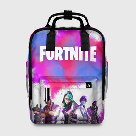 Женский рюкзак 3D с принтом Фортнайт - Fortnite - Форточка в городе Новоалтайск, 100% полиэстер | лямки с регулируемой длиной, сверху ручки, чтобы рюкзак нести как сумку. Основное отделение закрывается на молнию, как и внешний карман. Внутри два дополнительных кармана, один из которых закрывается на молнию. По бокам два дополнительных кармашка, куда поместится маленькая бутылочка
 | 12 сезон | fortnite | двенадцатый | игроку | игры | онлайн | фортнайт | форточка