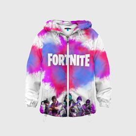 Детская ветровка 3D с принтом Фортнайт - Fortnite - Форточка в городе Новоалтайск, 100% полиэстер | подол и капюшон оформлены резинкой с фиксаторами, по бокам два кармана без застежек, один потайной карман на груди | 12 сезон | fortnite | двенадцатый | игроку | игры | онлайн | фортнайт | форточка