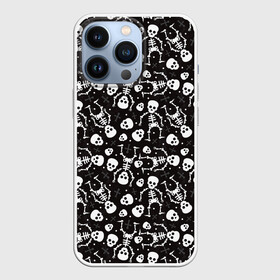 Чехол для iPhone 13 Pro с принтом Скелеты в городе Новоалтайск,  |  | halloween | holiday | pumpkin | samayn | vampire | zombie | вампир | вечеринка | день всех святых | зомби | маскарад | мертвец | оборотень | привидение | самайн | светильник джека | скелет | страшный джек | труп | тыква