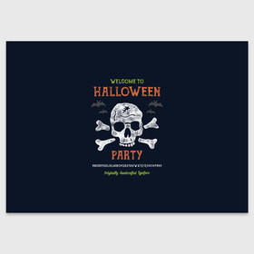 Поздравительная открытка с принтом Halloween Party в городе Новоалтайск, 100% бумага | плотность бумаги 280 г/м2, матовая, на обратной стороне линовка и место для марки
 | Тематика изображения на принте: halloween | holiday | pumpkin | samayn | vampire | zombie | вампир | ведьма | вечеринка | день всех святых | зомби | карнавал | маскарад | мертвец | оборотень | привидение | самайн | светильник джека | страшный джек | труп