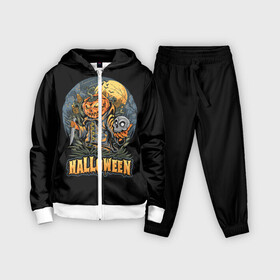 Детский костюм 3D с принтом HALLOWEEN в городе Новоалтайск,  |  | halloween | holiday | pumpkin | samayn | vampire | zombie | вампир | ведьма | вечеринка | день всех святых | зомби | карнавал | маскарад | мертвец | оборотень | привидение | самайн | светильник джека | страшный джек | труп