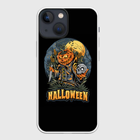 Чехол для iPhone 13 mini с принтом HALLOWEEN в городе Новоалтайск,  |  | halloween | holiday | pumpkin | samayn | vampire | zombie | вампир | ведьма | вечеринка | день всех святых | зомби | карнавал | маскарад | мертвец | оборотень | привидение | самайн | светильник джека | страшный джек | труп