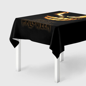 Скатерть 3D с принтом Happy Halloween в городе Новоалтайск, 100% полиэстер (ткань не мнется и не растягивается) | Размер: 150*150 см | halloween | holiday | pumpkin | samayn | vampire | zombie | вампир | ведьма | вечеринка | день всех святых | зомби | карнавал | маскарад | мертвец | оборотень | привидение | самайн | светильник джека | страшный джек | труп