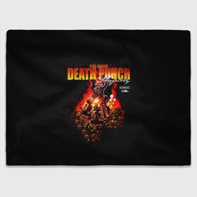 Плед 3D с принтом Five Finger Death Punch – Purgatory: Tales From The Pit в городе Новоалтайск, 100% полиэстер | закругленные углы, все края обработаны. Ткань не мнется и не растягивается | 5fdp | 5фдп | ffdp | five finger death punch | ivan lewis greening | ivan moody | айвен льюис грининг | метал группа | рок группа | файв фингер дед панч | ффдп