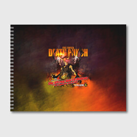 Альбом для рисования с принтом The Wrong Side of Heaven and the Righteous Side of Hell - 5FDP в городе Новоалтайск, 100% бумага
 | матовая бумага, плотность 200 мг. | Тематика изображения на принте: 5fdp | 5фдп | ffdp | five finger death punch | ivan lewis greening | ivan moody | айвен льюис грининг | метал группа | рок группа | файв фингер дед панч | ффдп
