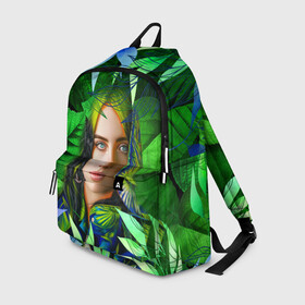 Рюкзак 3D с принтом BILLIE EILISH | БИЛЛИ АЙЛИШ (Z) в городе Новоалтайск, 100% полиэстер | лямки с регулируемой длиной, сверху петелька, чтобы рюкзак можно было повесить на вешалку. Основное отделение закрывается на молнию, как и внешний карман. Внутри два дополнительных кармана, один из которых закрывается на молнию. По бокам два дополнительных кармашка | Тематика изображения на принте: be | billie | billie eilish | blohsh | ghoul | айлиш | билли | билли айлиш | бэрд | пайрат | пайрат бэрд