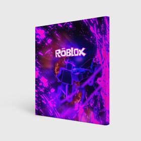 Холст квадратный с принтом MUSIC ROBLOX | РОБЛОКС (Z) в городе Новоалтайск, 100% ПВХ |  | Тематика изображения на принте: game | gamer | logo | roblox | simulator | игра | конструктор | лого | логотип | роблок | роблокс | симулятор | строительство | фигура