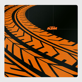Магнитный плакат 3Х3 с принтом ORANGE KTM | КТМ (Z) в городе Новоалтайск, Полимерный материал с магнитным слоем | 9 деталей размером 9*9 см | Тематика изображения на принте: enduro | ktm | moto | moto sport | motocycle | sportmotorcycle | ктм | мото | мото спорт | мотоспорт | спорт мото