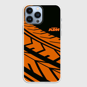 Чехол для iPhone 13 Pro Max с принтом ORANGE KTM | КТМ (Z) в городе Новоалтайск,  |  | enduro | ktm | moto | moto sport | motocycle | sportmotorcycle | ктм | мото | мото спорт | мотоспорт | спорт мото
