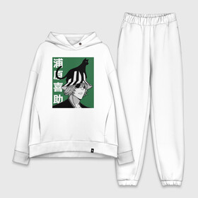 Женский костюм хлопок Oversize с принтом Учёный Урахара в городе Новоалтайск,  |  | bleach | kisuke urahara | блич | ичиго | киске урохара | кискэ урахара | кисуке | шинигами