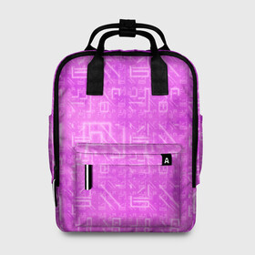 Женский рюкзак 3D с принтом FORTNITE PINK | ФОРТНАЙТ в городе Новоалтайск, 100% полиэстер | лямки с регулируемой длиной, сверху ручки, чтобы рюкзак нести как сумку. Основное отделение закрывается на молнию, как и внешний карман. Внутри два дополнительных кармана, один из которых закрывается на молнию. По бокам два дополнительных кармашка, куда поместится маленькая бутылочка
 | fnchap2 | fortnite | fortnite 2 | geometry | ikonik | ninja | texture | абстракция | геометрия | градиент | дизайн | игра | иконик | линии | ниндзя | розовый | стиль | текстура | фортнайт | фортнайт 2 | фортнайт глава 2