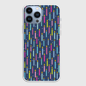 Чехол для iPhone 13 Pro Max с принтом Свечи в городе Новоалтайск,  |  | Тематика изображения на принте: birthday | happy birthday | holiday | день рождения | именины | подарки | праздник | свечи | торт | юбилей