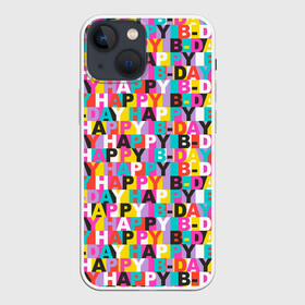 Чехол для iPhone 13 mini с принтом Happy Birthday в городе Новоалтайск,  |  | birthday | happy birthday | holiday | день рождения | именины | подарки | праздник | торт | юбилей