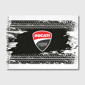 Альбом для рисования с принтом Ducati | Дукати (Z) в городе Новоалтайск, 100% бумага
 | матовая бумага, плотность 200 мг. | Тематика изображения на принте: audi | audi ag | corse | ducati | ducati motor holding | hypermotard | multistrada | panigale | scrambler | streetfighter | supersport | дукати | корсе | массимо борди | мото | мотокросс | фабио тальони