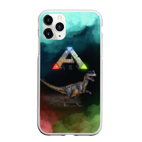 Чехол для iPhone 11 Pro матовый с принтом Ark Survival | Арк Сурвивал (Z) в городе Новоалтайск, Силикон |  | ark | ark survival evolved | dino | fittest | game | survival | survival of the fittest | unreal engine | арк сурвивал | выживание | динозавр | игры | симулятором выживания | сюрвивал | тродон | ютараптор