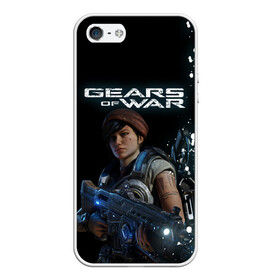 Чехол для iPhone 5/5S матовый с принтом GEARS OF WAR | ШЕСТЕРЕНКИ (Z) в городе Новоалтайск, Силикон | Область печати: задняя сторона чехла, без боковых панелей | Тематика изображения на принте: gears | gears 5 | gears of war | gears of war 5 | имульсия | механизмы войны | шестерёнка | шестерёнки | шестерня