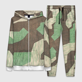 Женский костюм 3D с принтом Splittertarnmuster в городе Новоалтайск,  |  | army | beige | brown | camouflage | green | khaki | military | rhombuses | spots | армейский | бежевый | зелёный | камуфляж | коричневый | милитари | пятна | ромбы | хаки