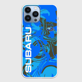 Чехол для iPhone 13 Pro Max с принтом SUBARU BLUE | СУБАРУ СПОРТ (Z) в городе Новоалтайск,  |  | Тематика изображения на принте: 2021 | auto | forester | grange | impreza | outback | sport | sti | subaru | tribeca | wrx | авто | автомобиль | автомобильные | аутбек | бренд | врх | гранж | импреза | марка | машины | оутбек | синий | спорт | сти | субару | трибека | форестер