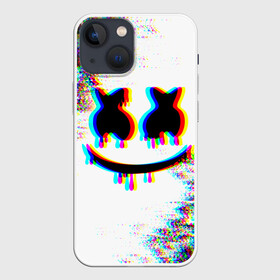 Чехол для iPhone 13 mini с принтом MARSHMELLOW GLITCH в городе Новоалтайск,  |  | dj | marshmello | marshmellow | usa | америка | клуб | клубная музыка | мармело | маршмелло | маршмеллоу | музыка | музыкант
