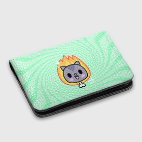 Картхолдер с принтом с принтом Toca Boca Cat в городе Новоалтайск, натуральная матовая кожа | размер 7,3 х 10 см; кардхолдер имеет 4 кармана для карт; | digital toys | gamer | games | helicopter taxi | pets | toca boca | toca hair salon | toca kitchen | toca life | toca life city | toca life worl | toca tea party | video games | игры