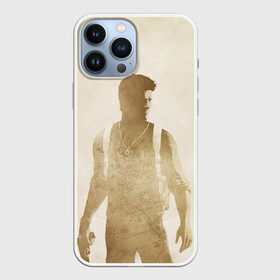 Чехол для iPhone 13 Pro Max с принтом Силуэт Нейта Дрейка Uncharted в городе Новоалтайск,  |  | Тематика изображения на принте: a thiefs end | chloe frazer | elena fisher | games | nathan nate drake | naughty dog | playstation 5 | ps 5 | the lost legacy | uncharted | victor sully sullivan | виктор салли салливан | елена фишер | игры | неизведанное | нейтан нейт дрейк | хлоя фрейзе