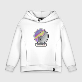 Детское худи Oversize хлопок с принтом Neon Opal Strafe в городе Новоалтайск, френч-терри — 70% хлопок, 30% полиэстер. Мягкий теплый начес внутри —100% хлопок | боковые карманы, эластичные манжеты и нижняя кромка, капюшон на магнитной кнопке | counter strike | cs | csgo | game | games | global offensive | sticker | stickers | игра | игры | инь янь | контр страйк | контра | кс | ксго | стикер | стикеры