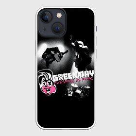 Чехол для iPhone 13 mini с принтом Awesome as Fuck   Green Day в городе Новоалтайск,  |  | american idiot | green day | альтернативный | билли джо армстронг | греен дай | грин дей | гриндей | группа | зелёный день | майк дёрнт | музыка | панк | поп | поппанк | рок | тре кул