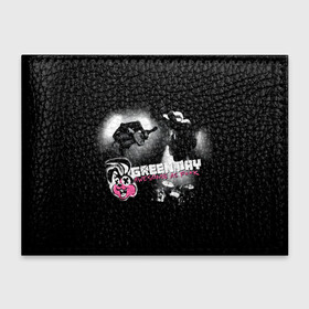 Обложка для студенческого билета с принтом Awesome as Fuck   Green Day в городе Новоалтайск, натуральная кожа | Размер: 11*8 см; Печать на всей внешней стороне | Тематика изображения на принте: american idiot | green day | альтернативный | билли джо армстронг | греен дай | грин дей | гриндей | группа | зелёный день | майк дёрнт | музыка | панк | поп | поппанк | рок | тре кул