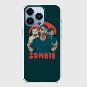 Чехол для iPhone 13 Pro с принтом Zombie в городе Новоалтайск,  |  | Тематика изображения на принте: halloween | holiday | pumpkin | samayn | vampire | zombie | вампир | ведьма | вечеринка | день всех святых | зомби | карнавал | маскарад | мертвец | оборотень | привидение | самайн | светильник джека | страшный джек | труп
