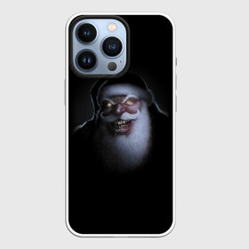 Чехол для iPhone 13 Pro с принтом Свирепый кровожадный Санта в городе Новоалтайск,  |  | beard | hype | jaw | moustache | muzzle | new year | saliva | santa klaus | teeth | view | борода | взгляд | дед мороз | зубы | новый год | пасть | слюна | усы | хайп