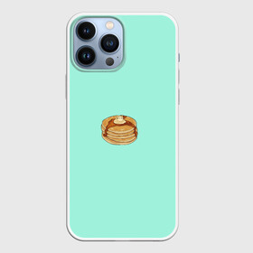 Чехол для iPhone 13 Pro Max с принтом Pancate3D в городе Новоалтайск,  |  | Тематика изображения на принте: блин | блинчик | десерт | еда | кот | кошка | мороженое | панкейк | сладость