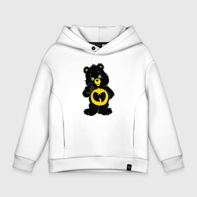 Детское худи Oversize хлопок с принтом Wu Tang Bear в городе Новоалтайск, френч-терри — 70% хлопок, 30% полиэстер. Мягкий теплый начес внутри —100% хлопок | боковые карманы, эластичные манжеты и нижняя кромка, капюшон на магнитной кнопке | Тематика изображения на принте: bear | black | gza | hip hop | method man | music | new york | odb | old school | rap | rza | wu tang | wu tang clan | аудио | винил | ву тэнг | граффити | диджей | кассета | медведь | микрофон | музыка | нью йорк | пластинка | рэп | рэпер | х