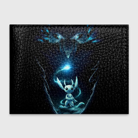 Обложка для студенческого билета с принтом Ori and the Will of the Wisps | Logo (+спина) в городе Новоалтайск, натуральная кожа | Размер: 11*8 см; Печать на всей внешней стороне | moon studios | ori and the will of the wisps | блуждающий огонек | блуждающий огонь | дух ори | ку | ори и блуждающие огоньки | сеир