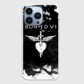 Чехол для iPhone 13 Pro с принтом BON JOVI   БОН ДЖОВИ в городе Новоалтайск,  |  | Тематика изображения на принте: bon jovi | have a nice day | john | альбом | арена | бон | бон джови | глэм | группа | джови | джон | метал | музыка | надпись | песни | поп | попрок | рок | рокер | смайл | солист | софт | стена | хард | хеви | хевиметал