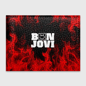 Обложка для студенческого билета с принтом BON JOVI HAVE A NICE DAY FIRE   ОГОНЬ в городе Новоалтайск, натуральная кожа | Размер: 11*8 см; Печать на всей внешней стороне | Тематика изображения на принте: bon jovi | have a nice day | john | альбом | арена | бон | бон джови | глэм | группа | джови | джон | метал | музыка | надпись | песни | поп | попрок | рок | рокер | смайл | солист | софт | стена | хард | хеви | хевиметал