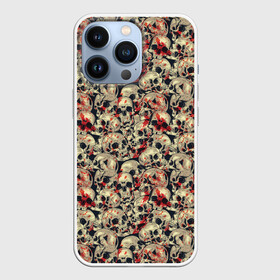 Чехол для iPhone 13 Pro с принтом Кровавые Черепа в городе Новоалтайск,  |  | Тематика изображения на принте: halloween | holiday | samayn | vampire | zombie | вампир | ведьма | вечеринка | день всех святых | зомби | карнавал | маскарад | мертвец | оборотень | привидение | самайн | светильник джека | страшный джек | труп | тыква