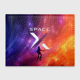 Обложка для студенческого билета с принтом Space X в городе Новоалтайск, натуральная кожа | Размер: 11*8 см; Печать на всей внешней стороне | american company | astronaut | emblem | in a spacesuit | logo | open space | space x | stars | suborbital flights | американская компания | астронавт | в скафандре | звезды | логотип | открытый космос | суборбитальные полеты | эмблема