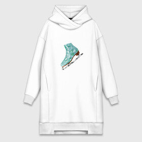 Платье-худи хлопок с принтом Коньки. Figure skates. в городе Новоалтайск,  |  | figure skates | figure skating | low poly | polygonal. | skate | skates | sport | геометрический | геометрия | катание на коньках | катание на льду | конек | коньки | лед | лоу поли | полигональный | спорт | спортивный | треугольники