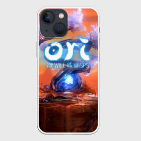 Чехол для iPhone 13 mini с принтом Ori and the Will of the Wisps | Ори и Блуждающие огоньки в городе Новоалтайск,  |  | moon studios | ori and the will of the wisps | блуждающий огонек | блуждающий огонь | дух ори | ку | ори и блуждающие огоньки | сеир
