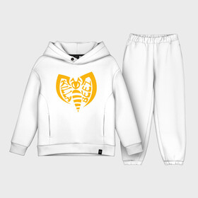 Детский костюм хлопок Oversize с принтом Wu Killa Beez в городе Новоалтайск,  |  | Тематика изображения на принте: black | gza | hip hop | method man | music | new york | odb | old school | rap | rza | wutang | wutang clan | аудио | винил | вутэнг | граффити | диджей | кассета | микрофон | музыка | ньюйорк | пластинка | пчела | рэп | рэпер | хип х