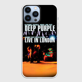 Чехол для iPhone 13 Pro Max с принтом Deep Purple   Live In London в городе Новоалтайск,  |  | Тематика изображения на принте: deep purple | альбом | гловер | группа | дееп | деп | ди | дип перпл | диперпл | дипперпл | иэн гиллан | иэн пэйс | лого | логотип | метал | морс | пепл | прогрессивный | психоделический | рок | символ | хард